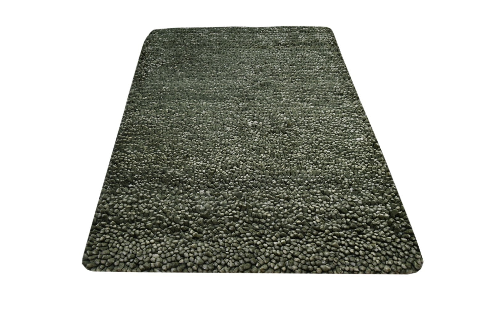 Bunter Wollteppich 120x180 cm Handgefertigt Modern Teppich sh243