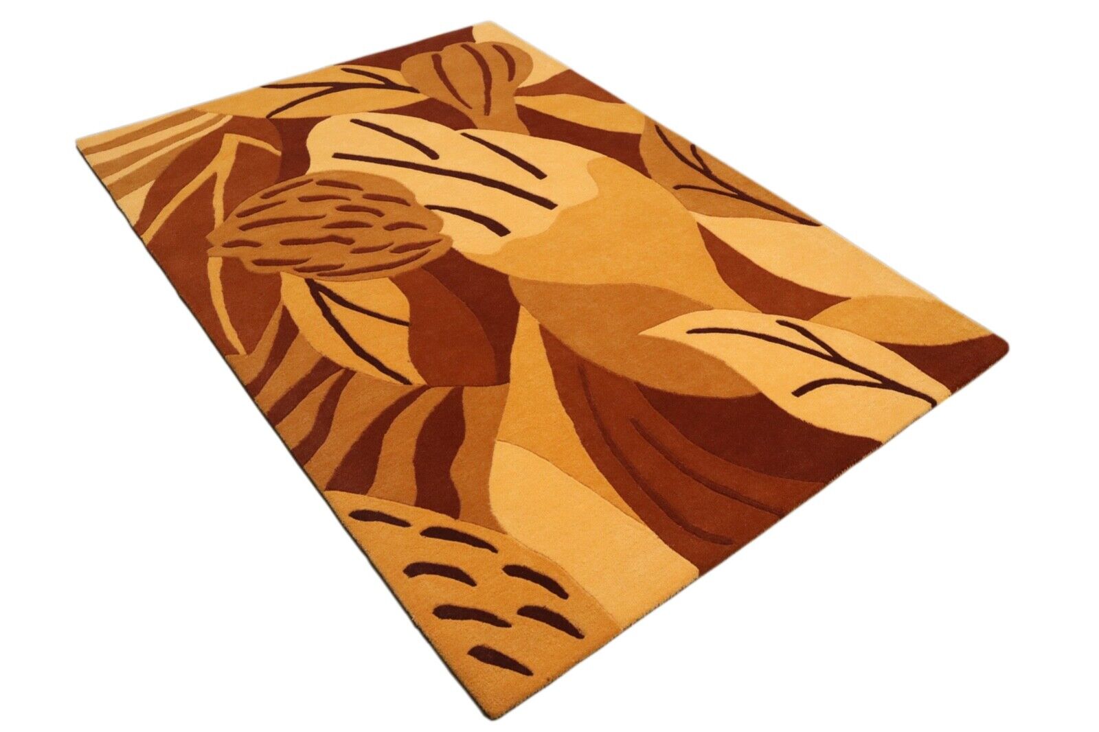 Ručně všívaný moderní koberec, 100% vlna, 160x230 cm, ručně vyrobený, T907