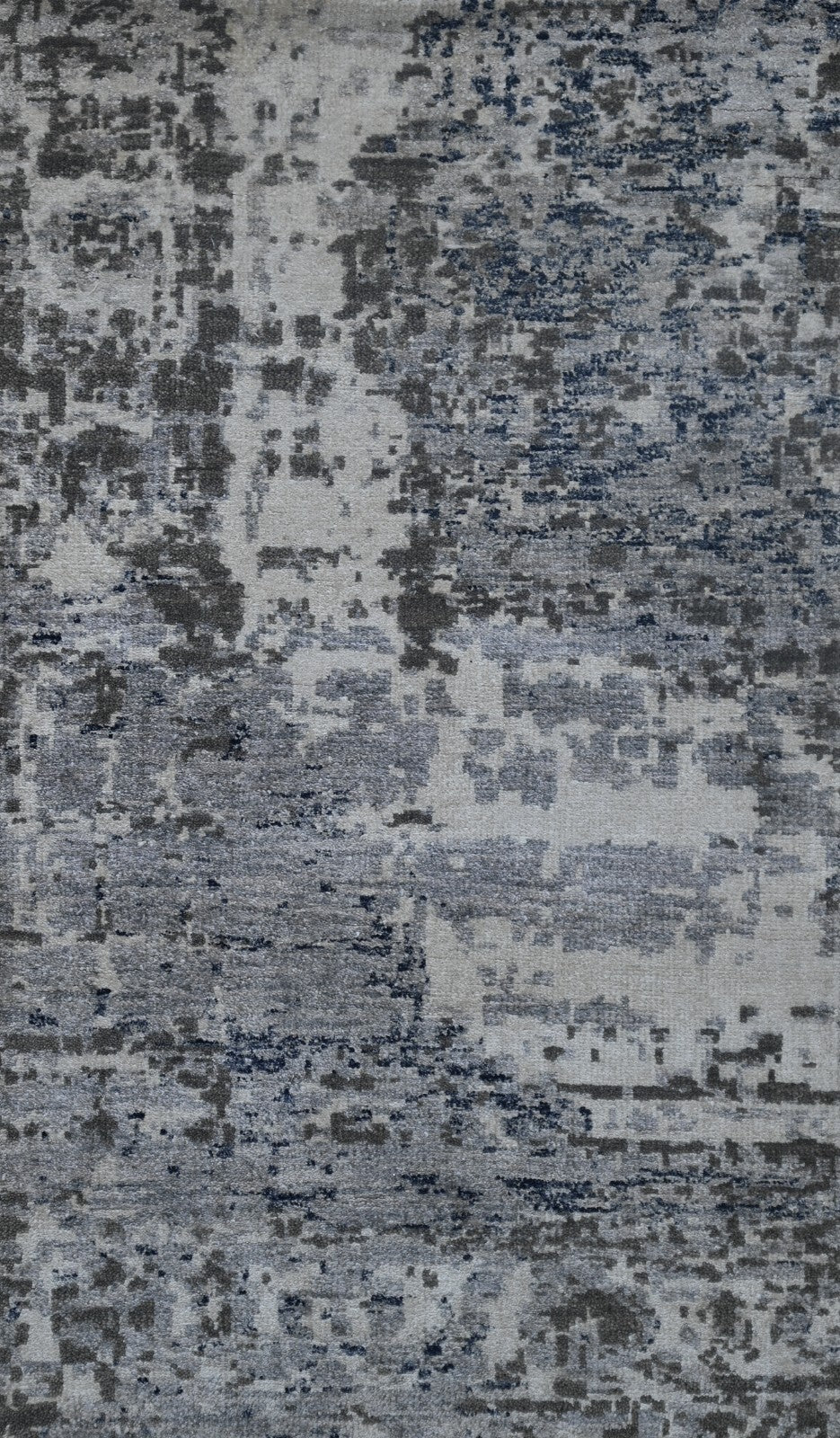 Modernes Handgeknüpfter Bambus 90x150 Vintag grau Wohnzimmer Teppich SH158