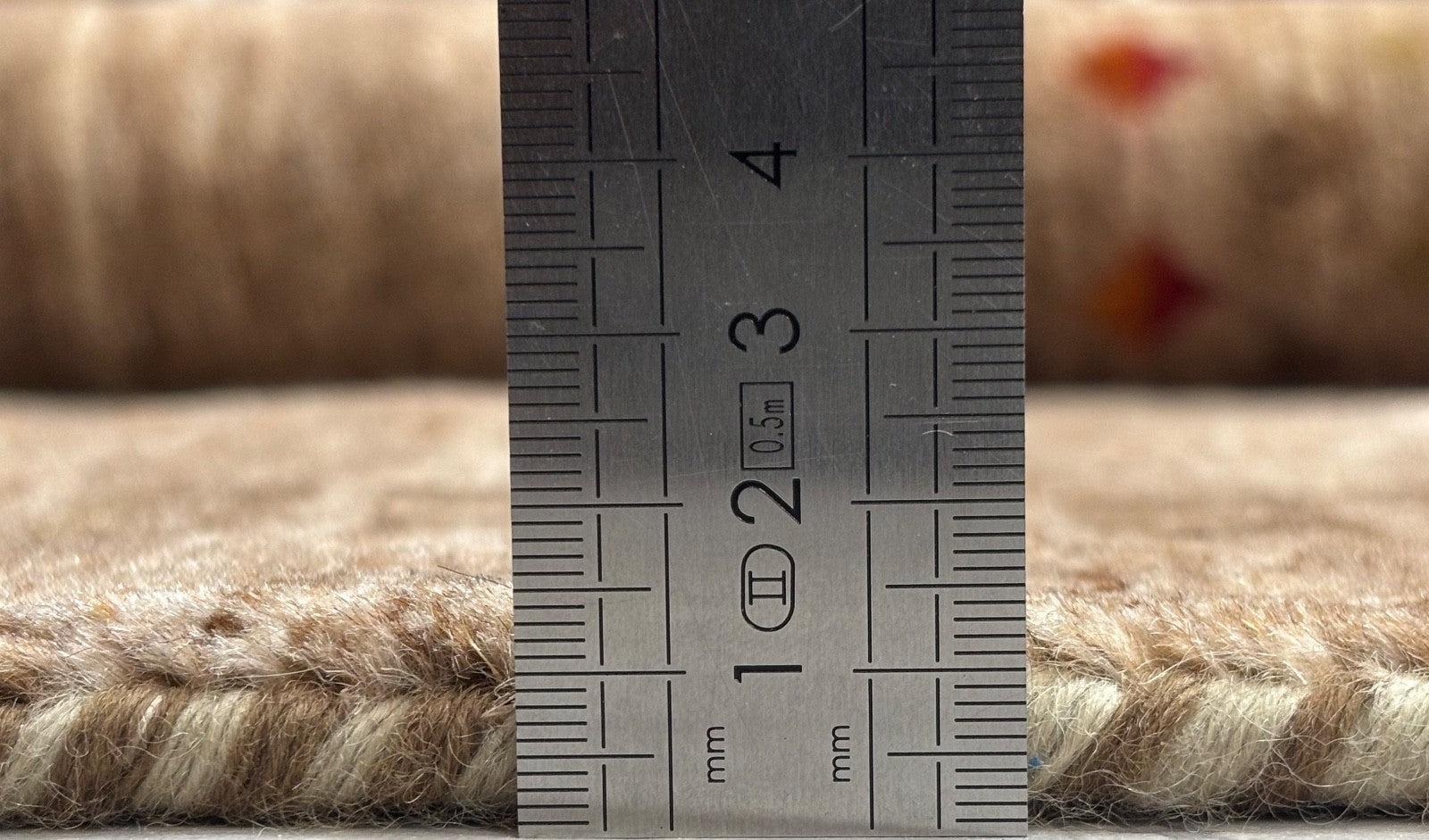 Orientteppich Handgeknüpft 100% Wolle Gabbeh Modern Muster 125x185 cm