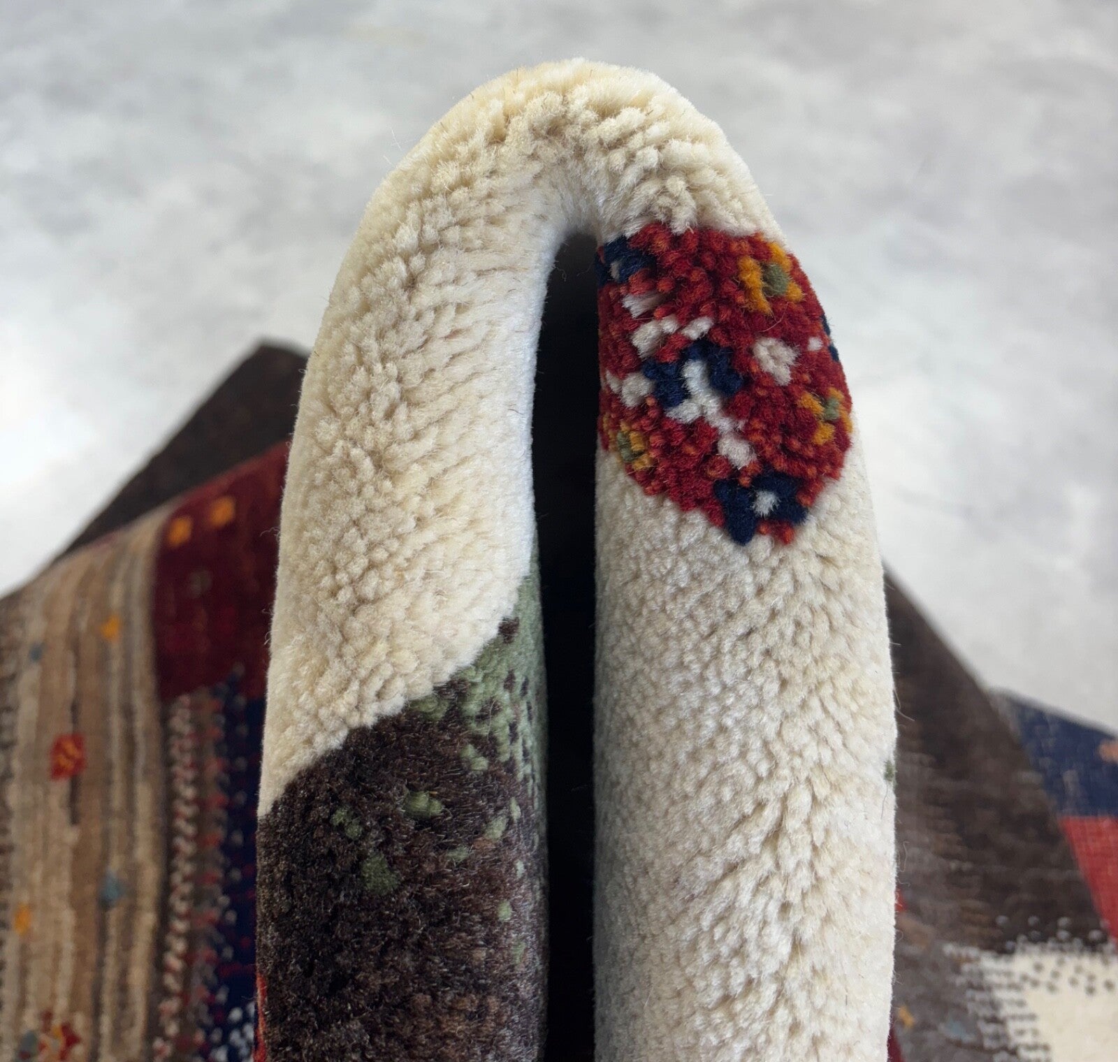 Handgeknüpft Orientteppich 170x240 Wolle Teppich Multi Klassisch Design 118-9/9