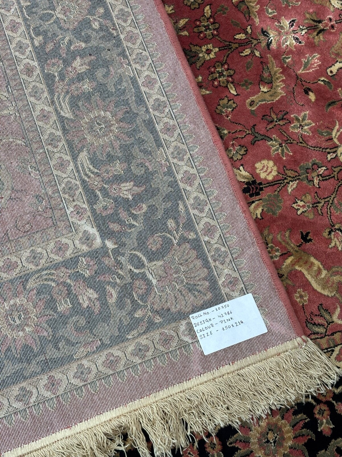 Orientteppich Rosa Kaschmir Design Teppich 150x210 cm MA