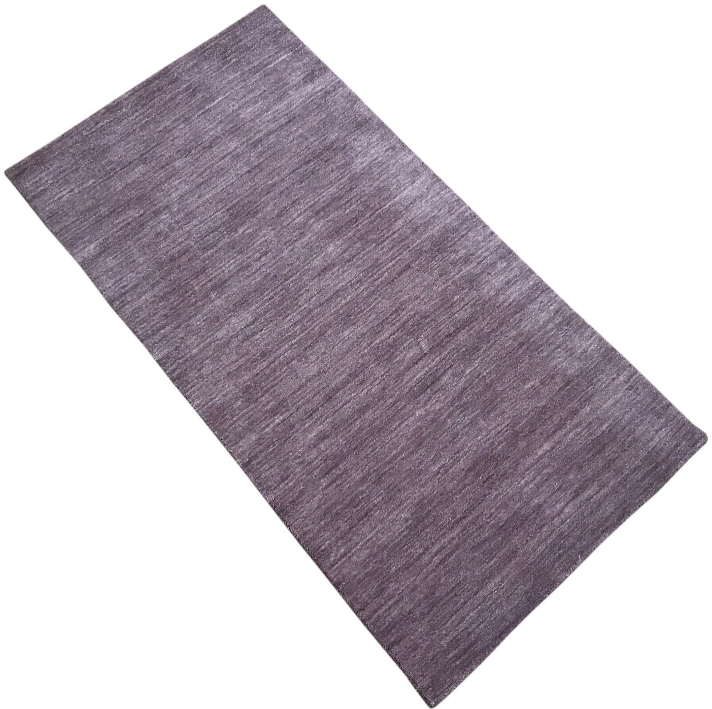 Orientteppich Gabbeh Teppich 100% Wolle Hell Rosa Handgewebt Loom G-244