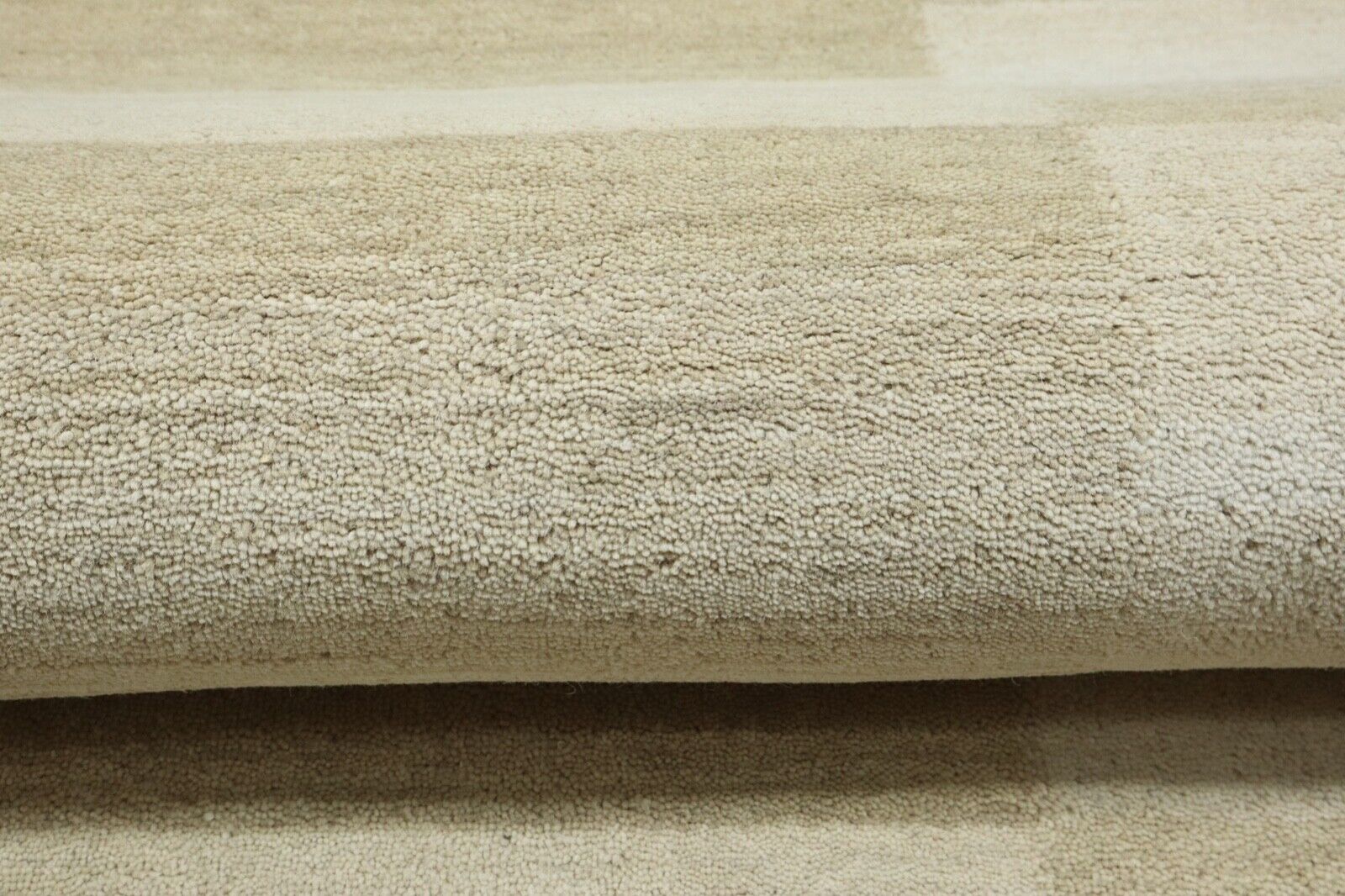 Tappeto Gabbeh 100% lana 70X140 cm fatto a mano beige annodato a mano T1027