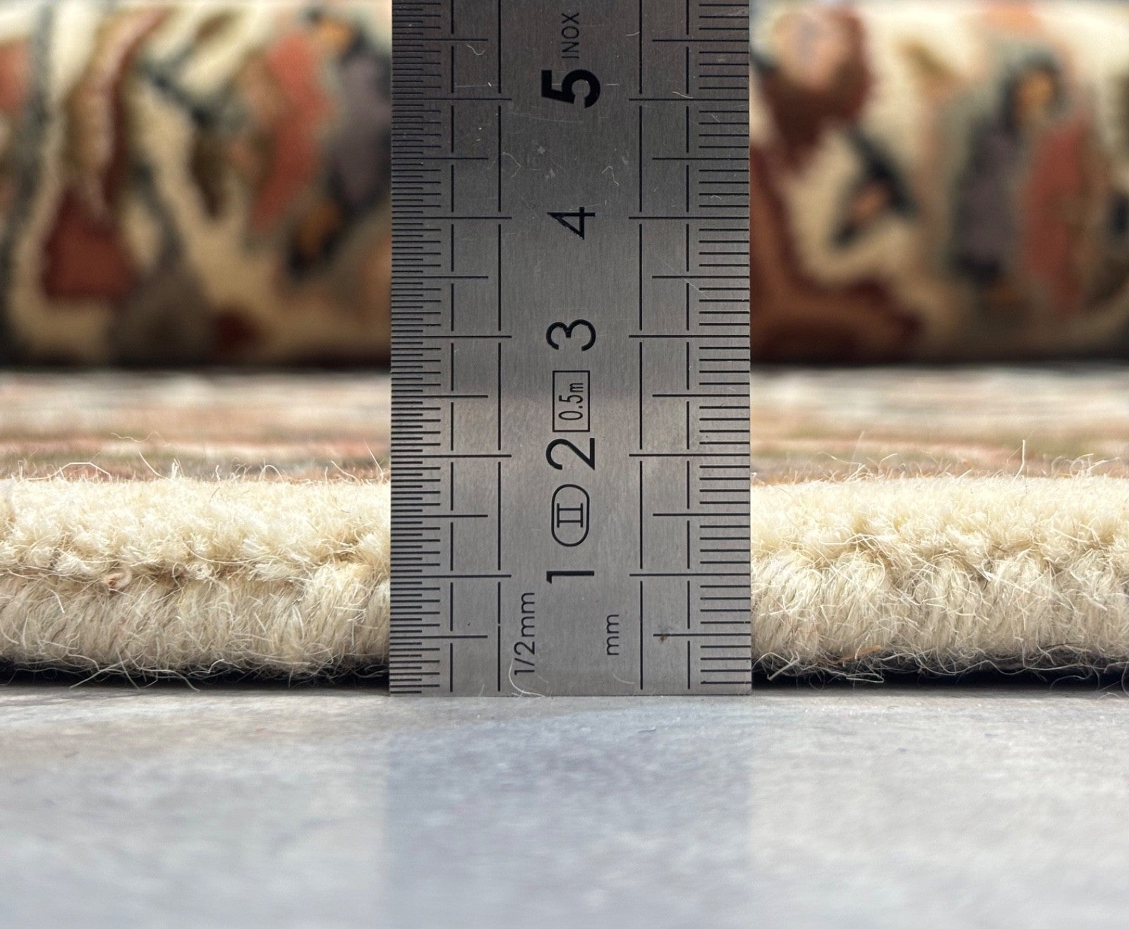 Bidjar Wohnzimmer 200x200 cm Teppich Orientteppich Handgewebt 100% wolle