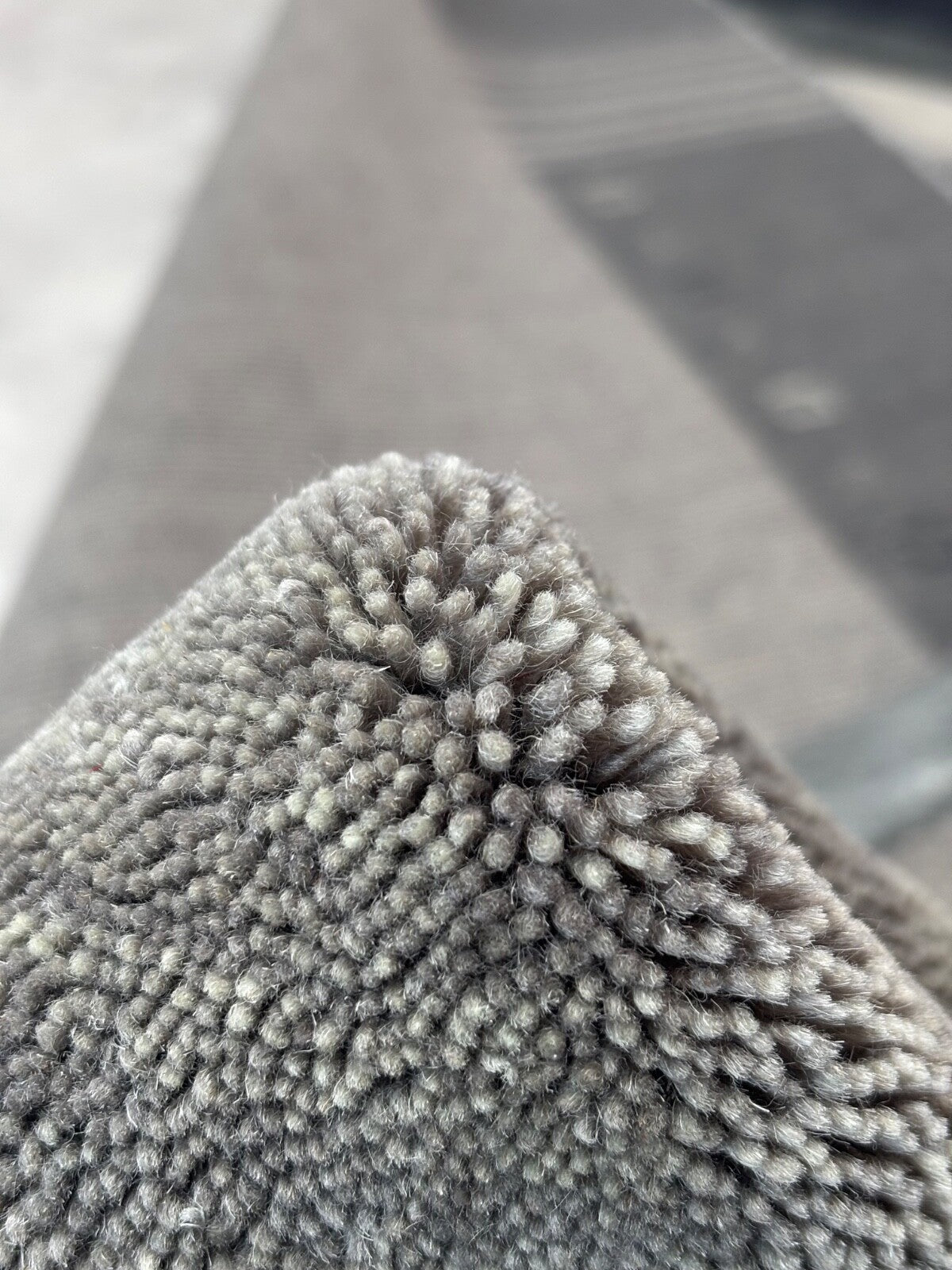 Gabbeh Wollteppich 170x240cm Handgewebt 100% Wolle Grau Modern Teppich ST26