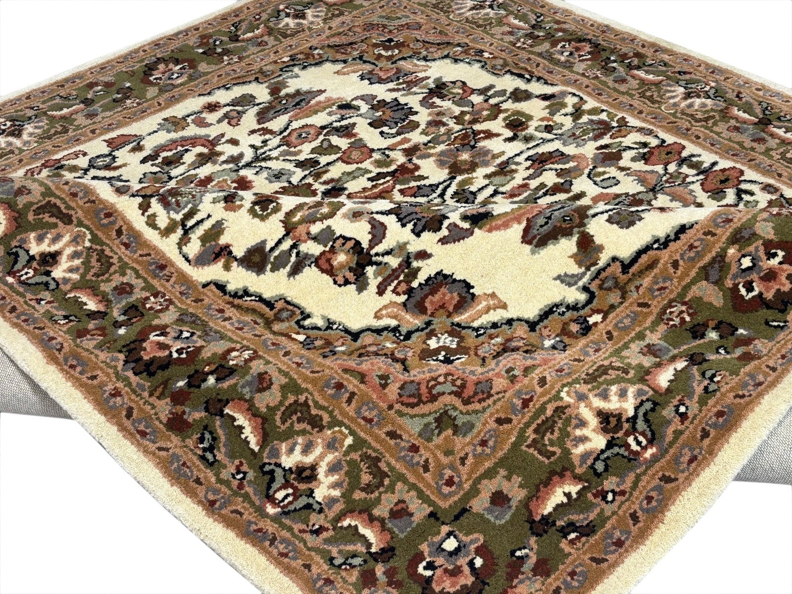 Bidjar Wohnzimmer 200x200 cm Teppich Orientteppich Handgewebt 100% wolle