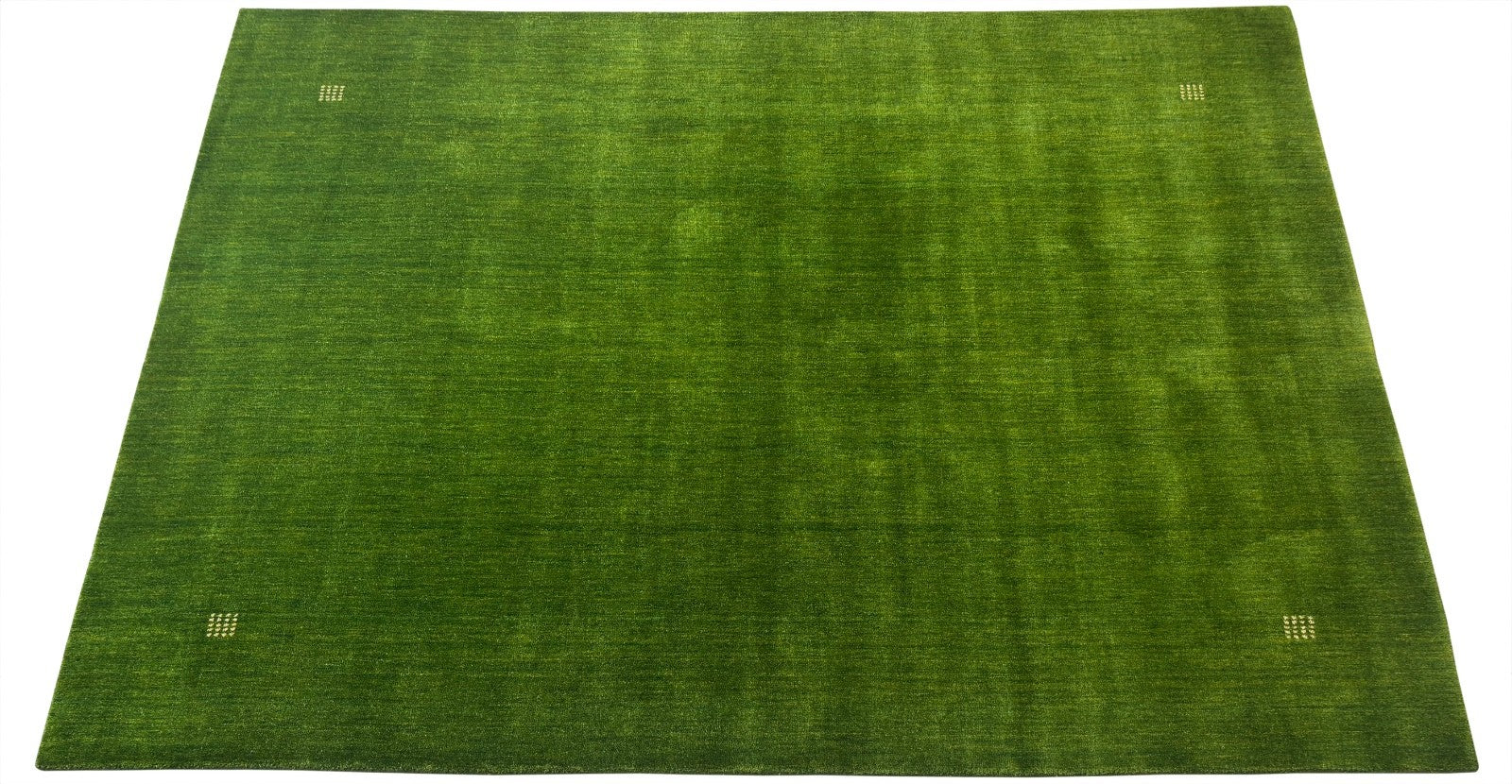 Orientteppich Gabbeh Loom Handgefertigt Teppich 100% Wolle 170X240 CM Grün