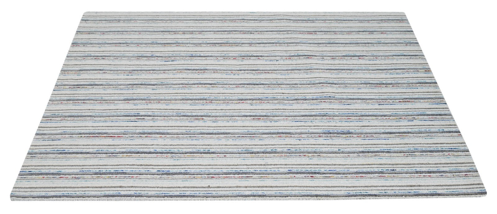 Handgewebter Teppich 160x230 Multi Glanzoptik Wolle Wohnzimmer SH136