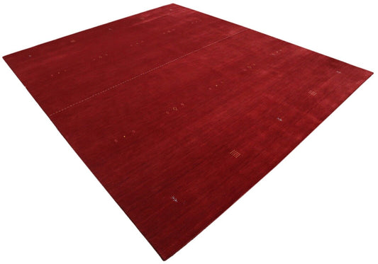 Gabbeh Rot Teppich 100% Wolle 250x300 cm Handgewebt Lori Lr1053