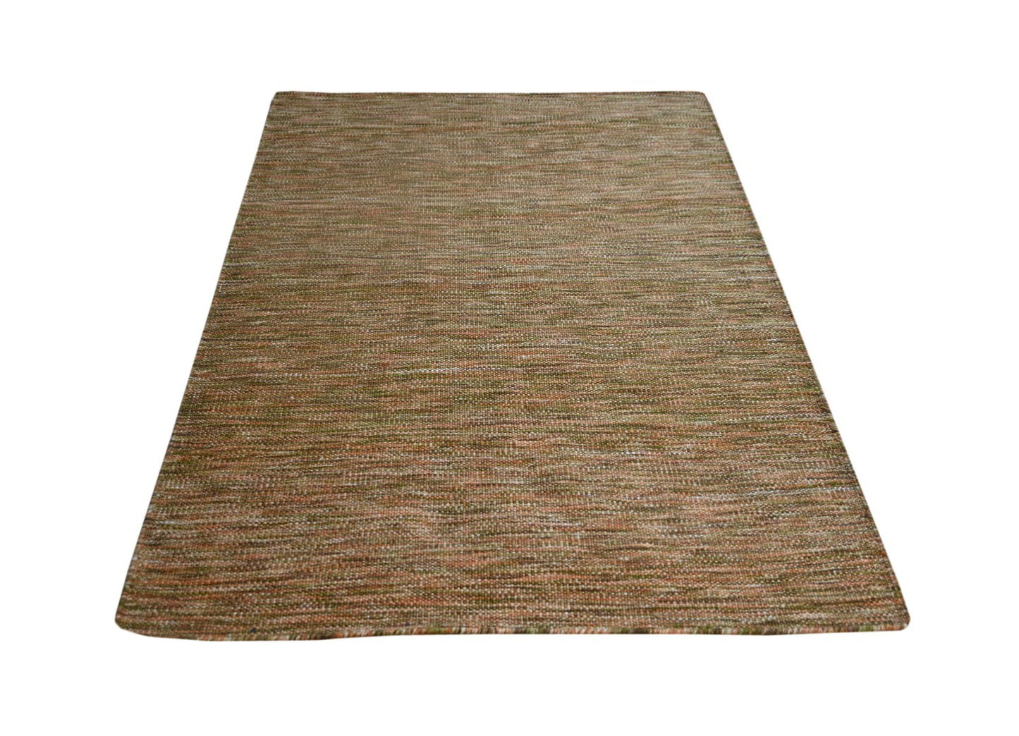 Bunter Wollteppich 120x180 cm Handgefertigt Modern Teppich sh195