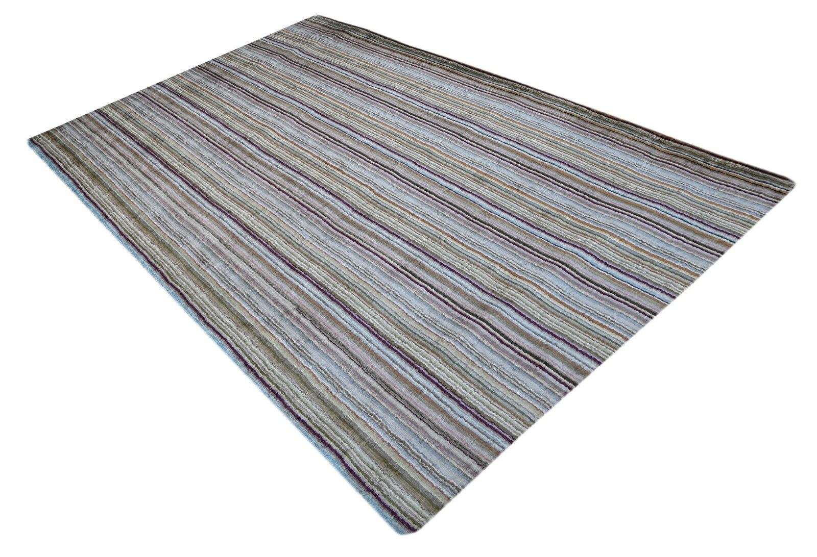 Rankomis austas kilimas 120x240 smėlio spalvos, blizgus viskozės kilimas svetainei SH268