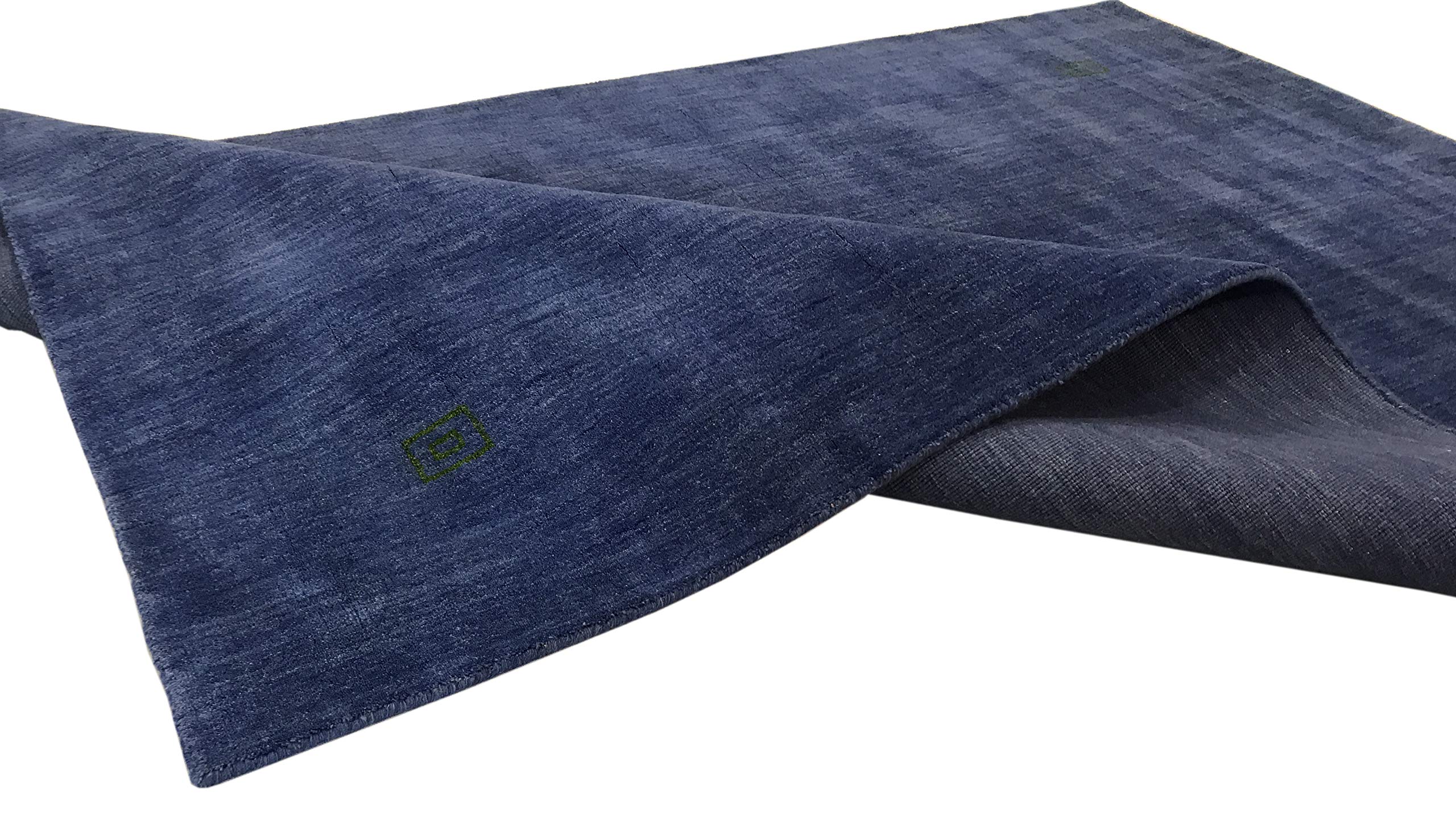 WAWA TEPPICHE Orientteppich Handgewebt Gabbeh Loom Handgefertigt Teppich 100% Wolle Lori Buff Debbich x cm