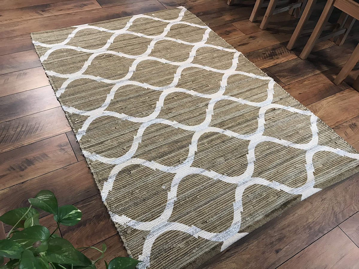 Chindi Kelim aus Baumwolle, 120 × 180 cm – beidseitig nutzbar