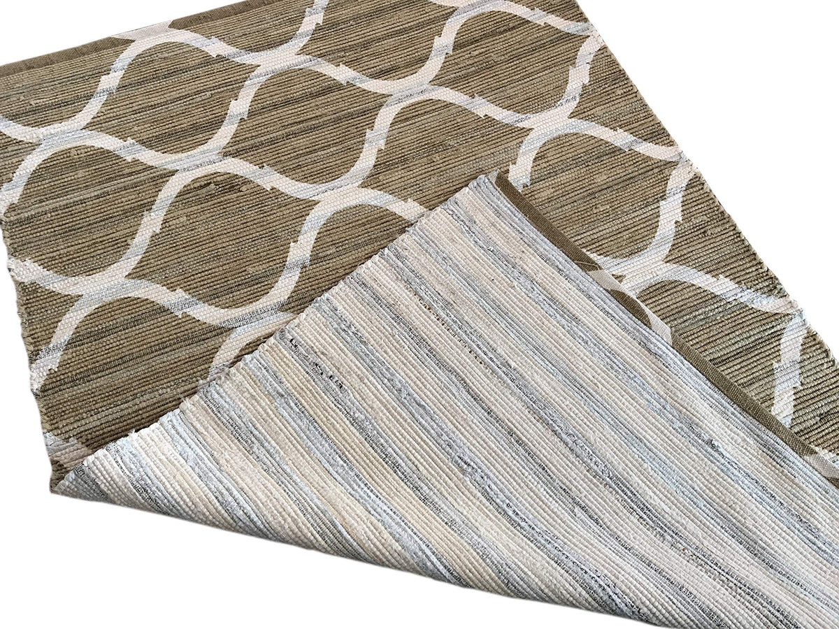 Chindi Kelim aus Baumwolle, 120 × 180 cm – beidseitig nutzbar