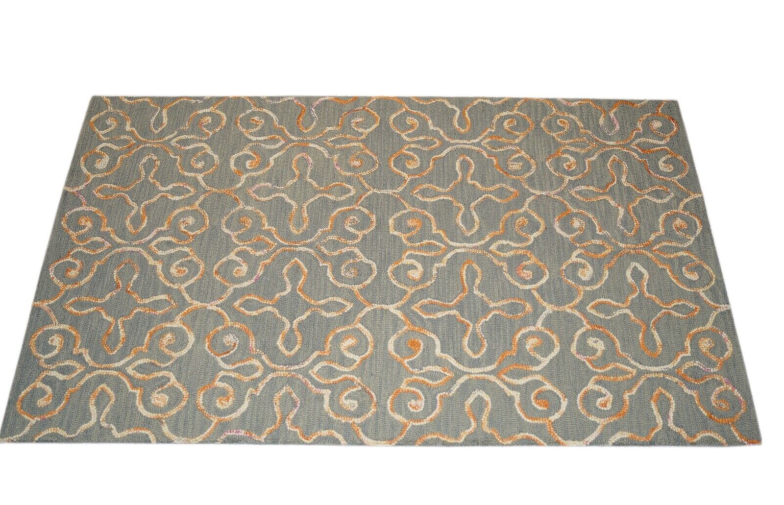 Orientteppich 100% Wolle Handarbeit Designer Teppich Handgetuftet 150X240 CM