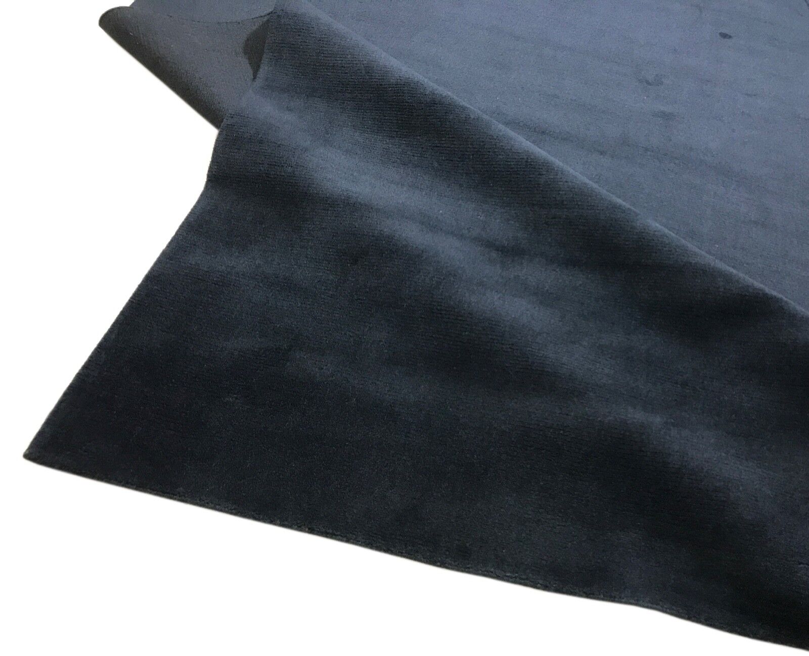 Mørkegråblåt tæppe 100% uld Gabbeh Loom håndlavet 180x260 cm VK12