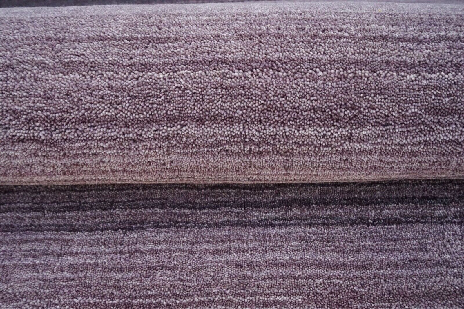 Lila 160X230 cm Teppich 100% Wolle Beige Orientteppich Handgetuftet HT305