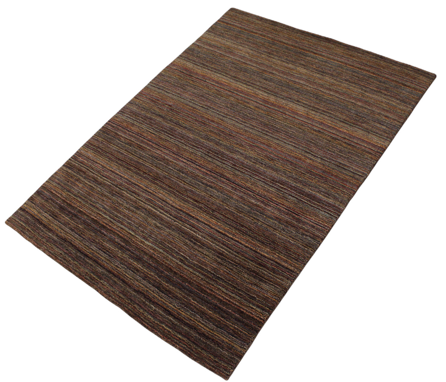 Koberec Gabbeh, hnědý, 100% vlněný, orientální, ručně vyrobený, 165x235 cm, HL174