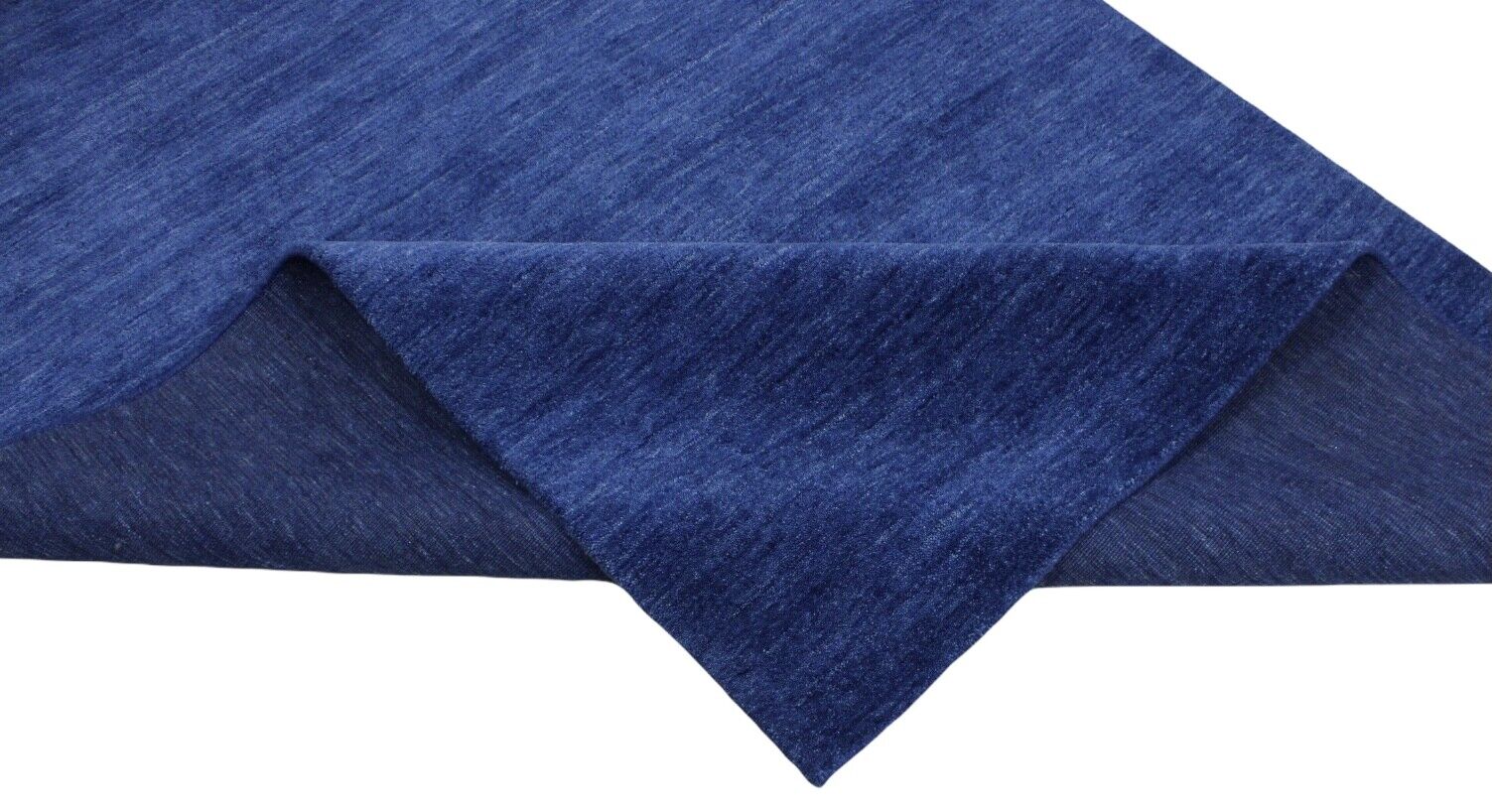 Blau Gabbeh Teppich 100% Wolle 170x235 cm Orientteppich Handgewebt WR122