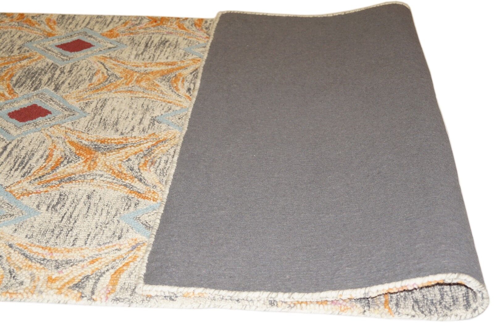 Orientteppich 100% Wolle Designer Teppich Handarbeit Handgetuftet 150X240 CM