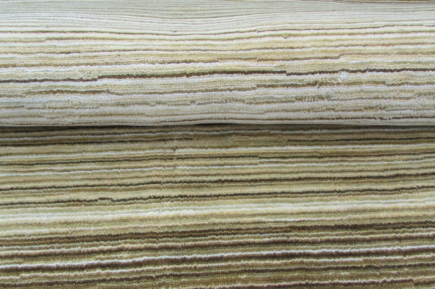 Grün Teppich 100% Wolle 160X230 cm Handarbeit Handgetuftet T865