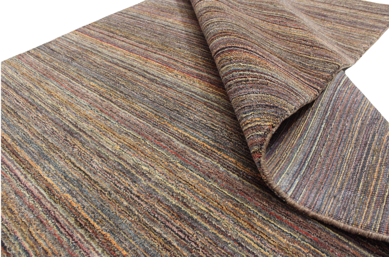 Koberec Gabbeh, hnědý, 100% vlněný, orientální, ručně vyrobený, 165x235 cm, HL174