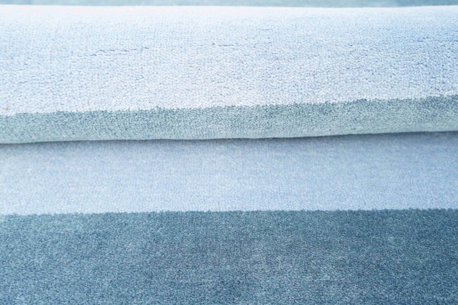 Modrý koberec 100% vlna 120x180 cm ručně tkaný orientální koberec Lr430