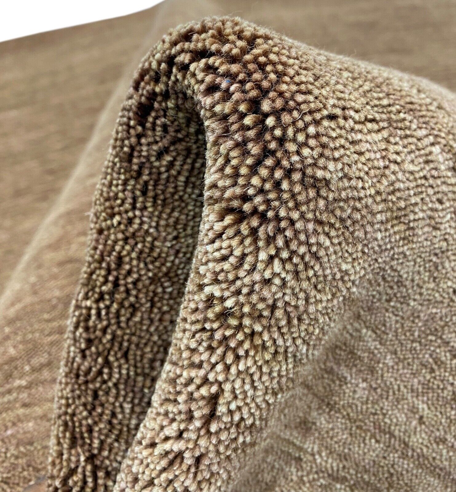 Braun Teppich 100% Wolle Gabbeh lori Handgewebt 120x178 cm S165