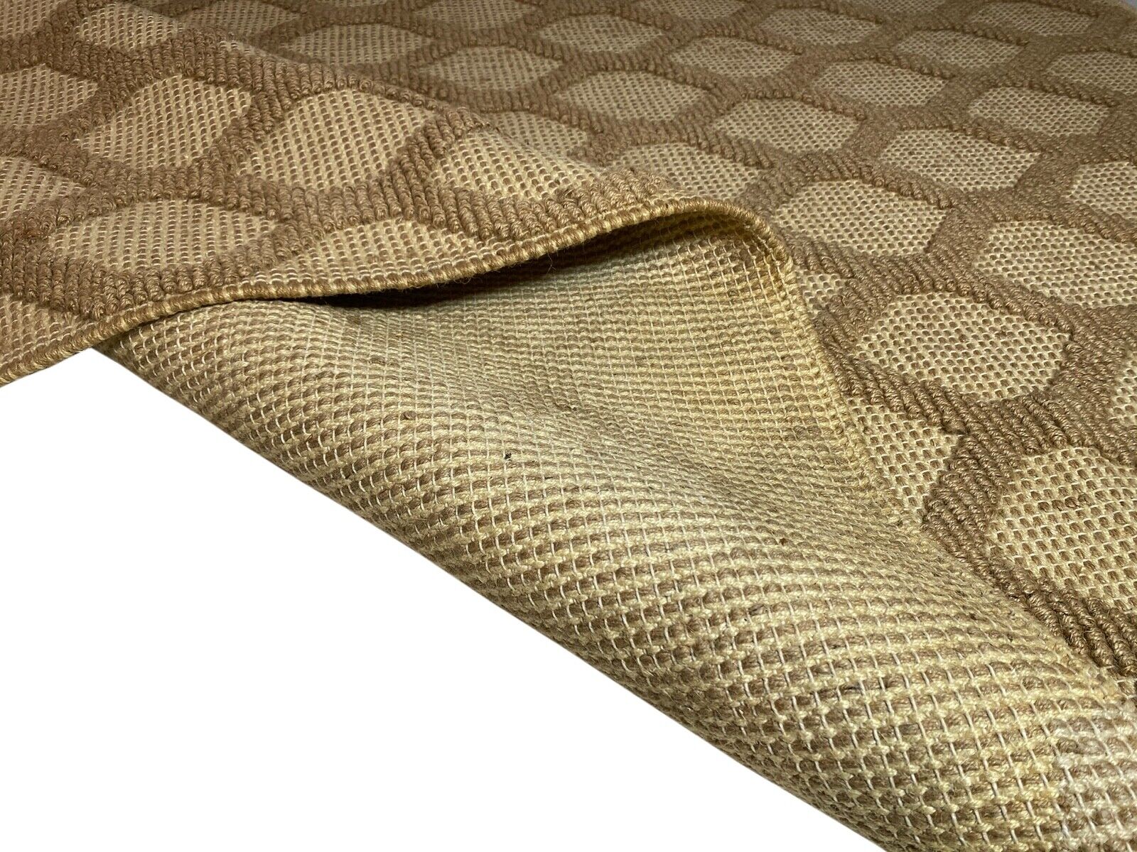 Teppich Natur Jute Handgewebt Umweltfreundlich Dhurry 150X240 cm Dhurrie