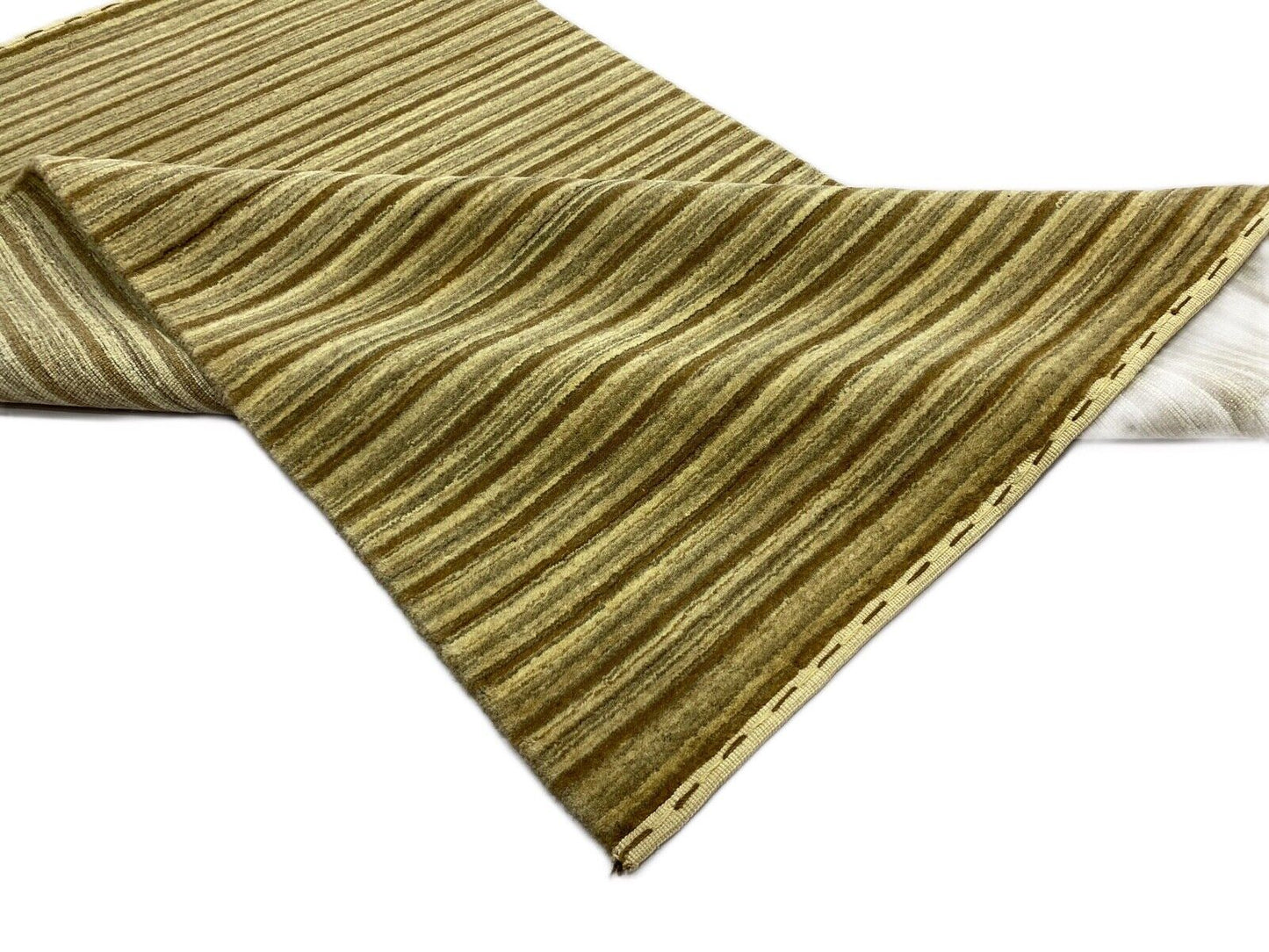100% Wolle Teppich Beige Braun Grau Gabbeh lori Handgewebt 120x180 cm S72