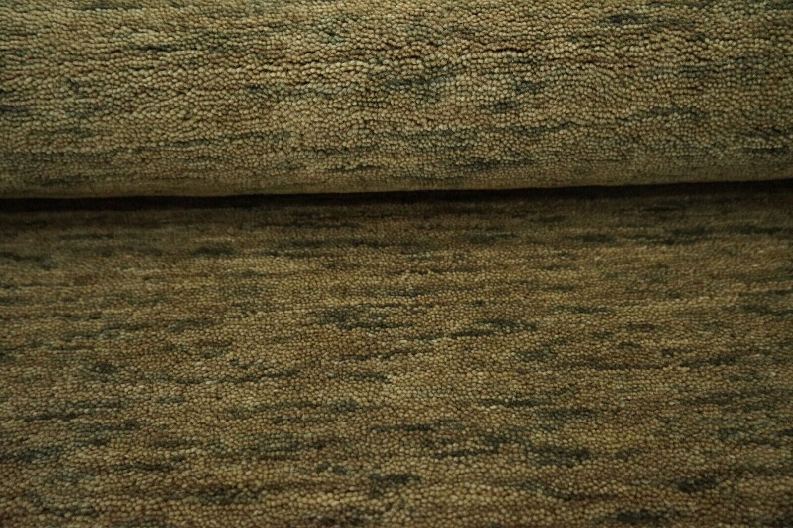 Gabbeh Teppich Dunkel Beige 100% Wolle 175x240 cm Handgewebt Orient Lr655