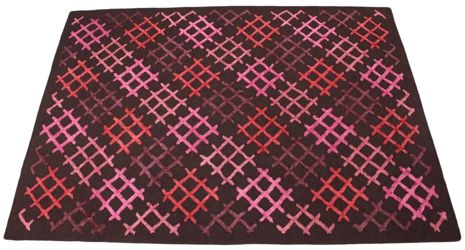Teppich Kilim Flechtteppich Handgewebt Kelim 170X240 cm Dhurrie Hangetuftet 142