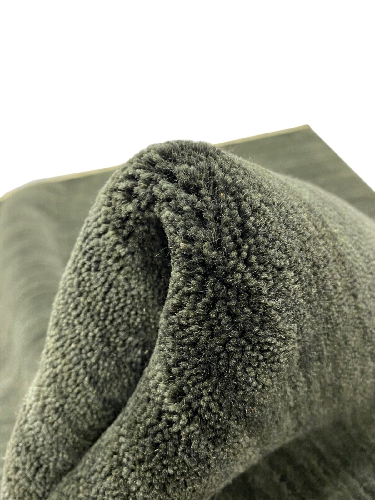 Grau Teppich Gabbeh 100% Wolle loom lori Handgewebt 120x185 cm S159