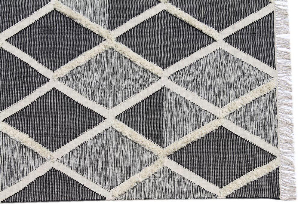 Kilim 100% Wolle Teppich Dhurry Handgewebt Beige Dhurrie, Kelim 155X240 cm