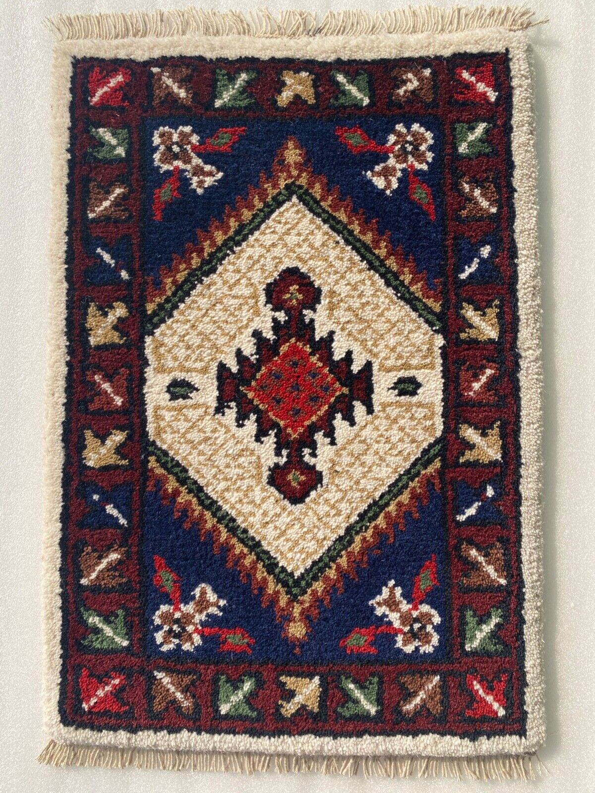 Automatten Brücke 40X60 CM Handgeknüpft Teppich Fußmatten 100% Wolle