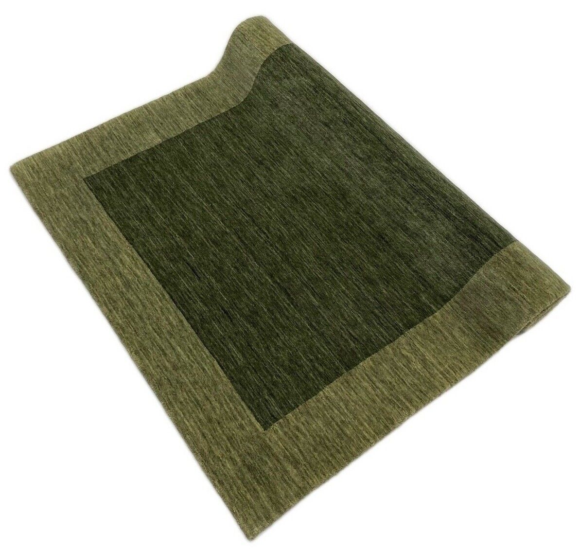 Tappeto Gabbeh, 100% lana, grigio, telaio lori, tessuto a mano, 120x180 cm, S6