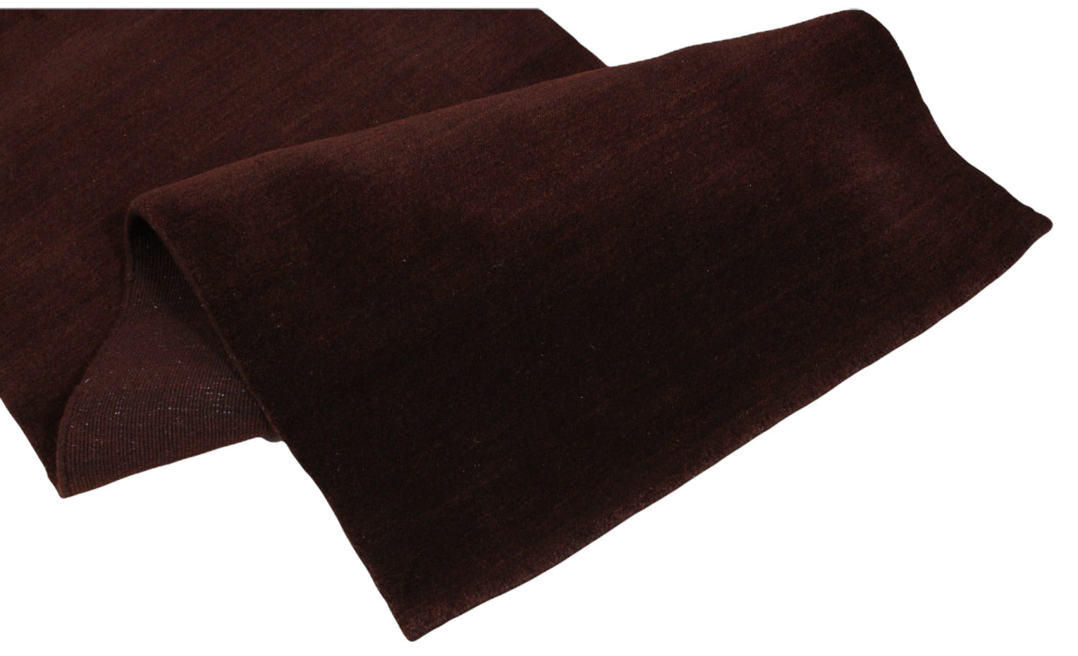 Braun Brücke 100% Wolle Läufer 75X250 cm Handgewebter Teppich Orientteppich C28