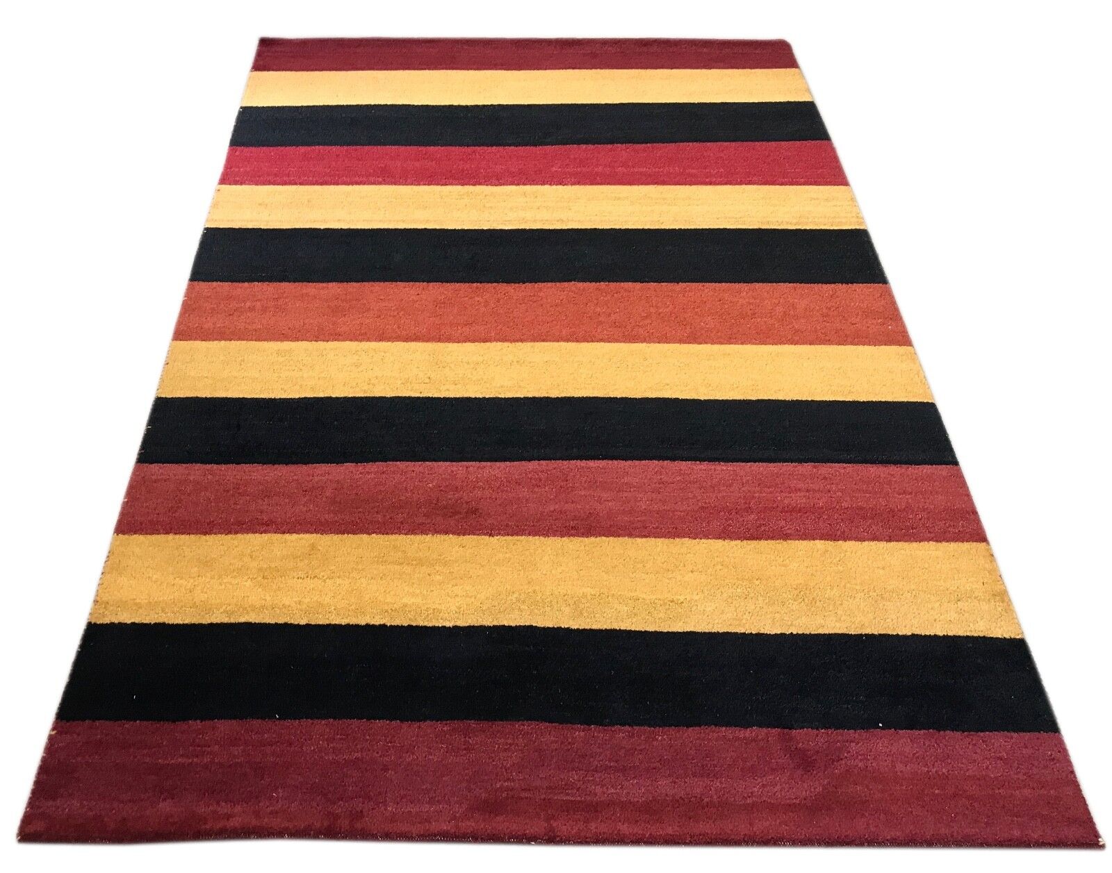 Tappeto Gabbeh, annodato a mano, 100% lana, tappeto orientale, 190 x 290 cm, G125