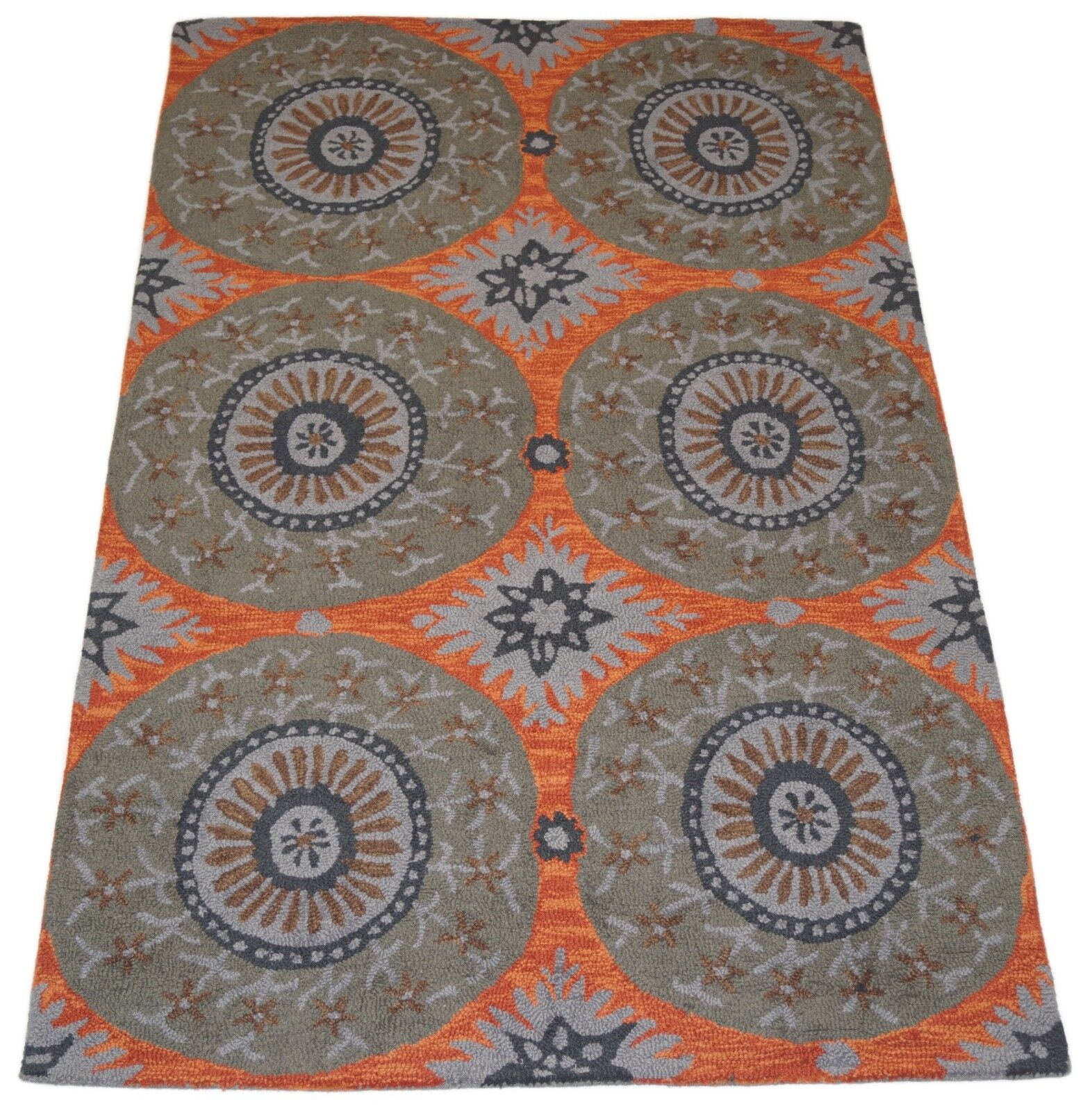 Orientteppich 100% Wolle Designer Teppich 150X240 CM Handarbeit Handgetuftet