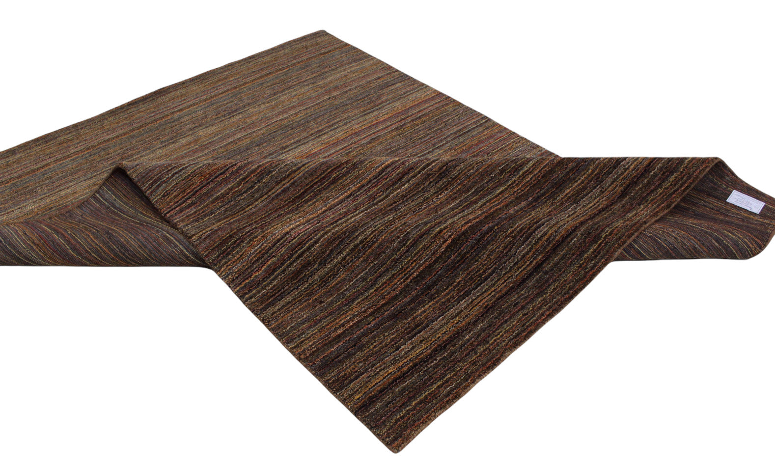 Koberec Gabbeh, hnědý, 100% vlněný, orientální, ručně vyrobený, 165x235 cm, HL174