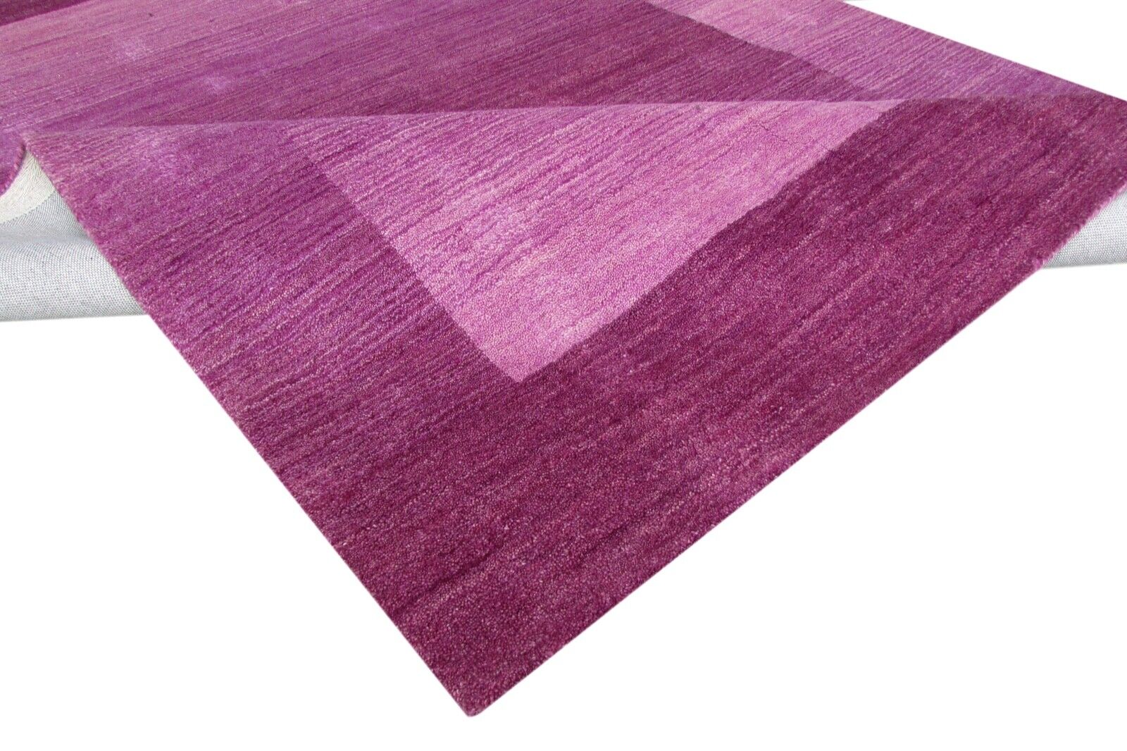 Rosa 160X230 cm Teppich 100% Wolle Orientteppich Handgetuftet T802