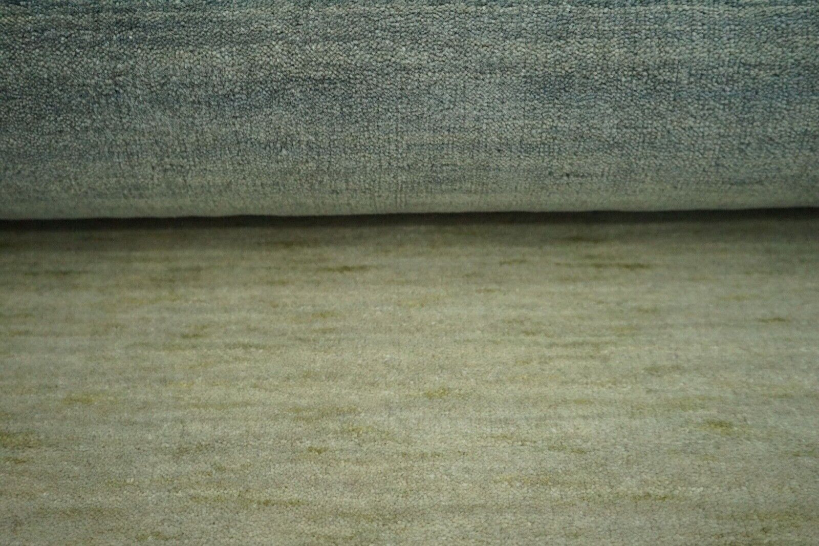 Tappeto Gabbeh Grigio Beige 100% Lana 170x240 cm Tappeto Orientale Tessuto a Mano Lr505