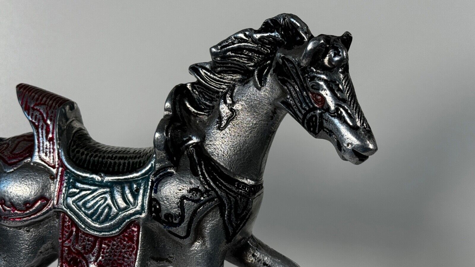 Aluminiumsockel für PFERD Skulptur Deko HORSE Figur STATUE Handgefertig, JIGAR