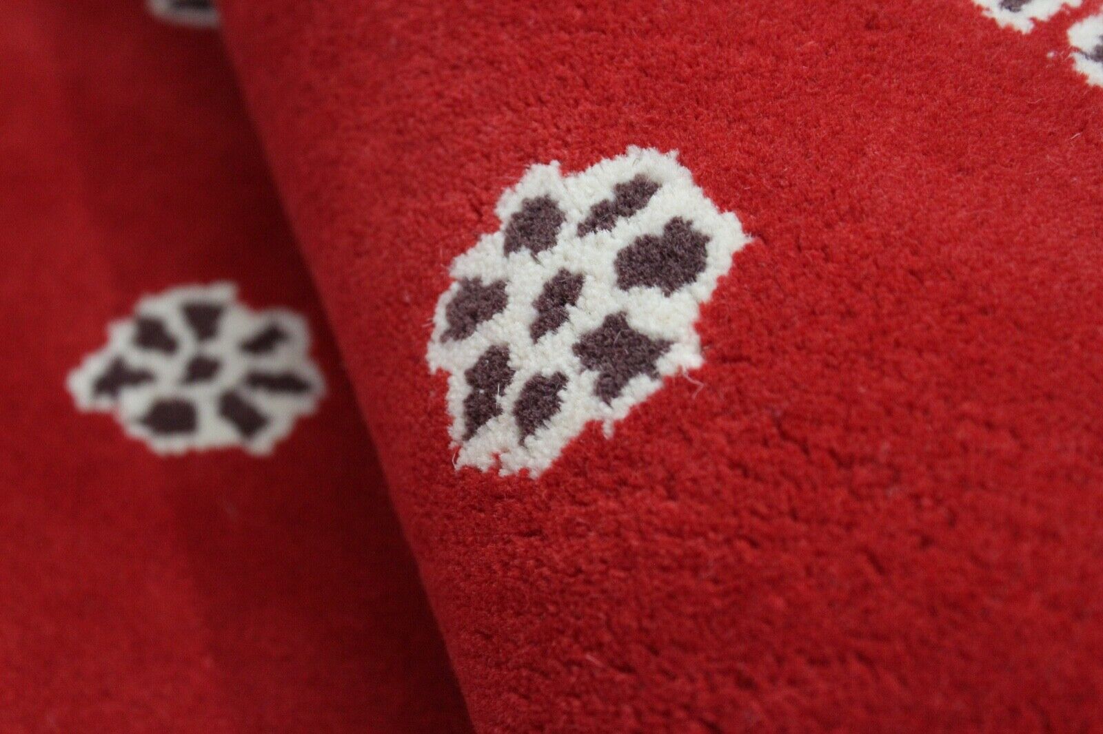 Red carpet 170x240 cm 100% wool handmade designer oriental rug WT2