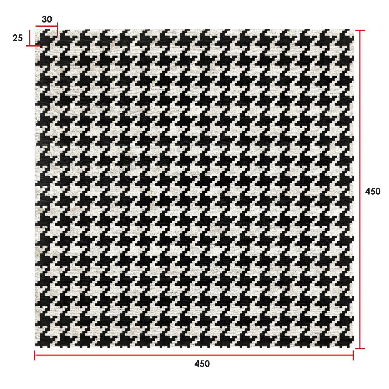 Designer Teppich 450X450 CM Handarbeit 100% NZ Wolle Teppich Für Hotel