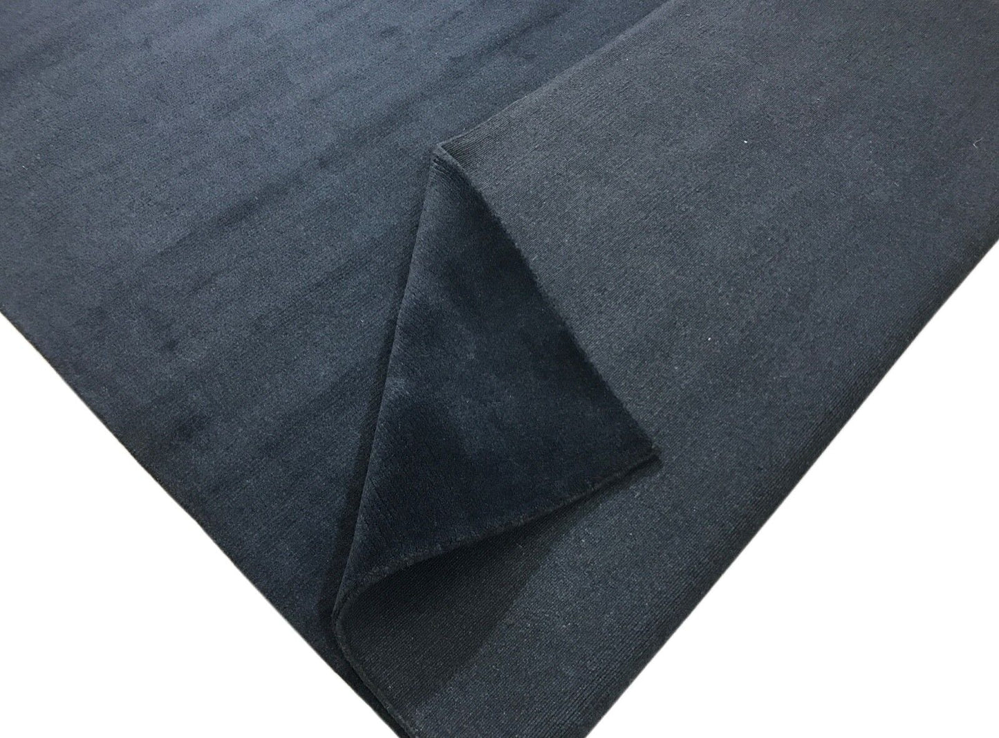 DunkelGrau Blau Teppich 100% Wolle Gabbeh Loom Handgefertigt 180X260 cm VK12