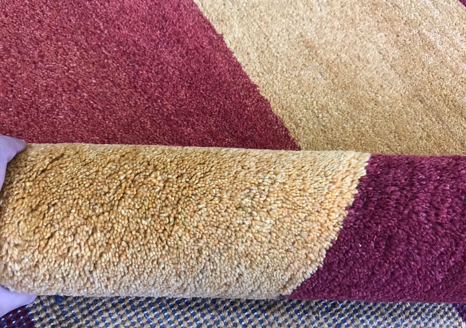 Koberec Gabbeh 200x300 cm Ručně vázaný 100% vlněný orientální koberec červený G126_R351