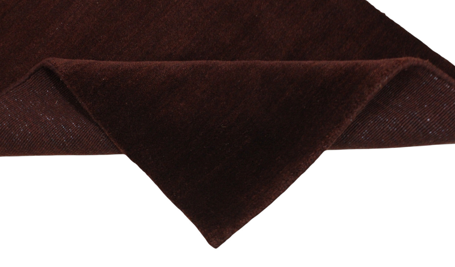 Braun Brücke 100% Wolle Läufer 75X250 cm Handgewebter Teppich Orientteppich C28