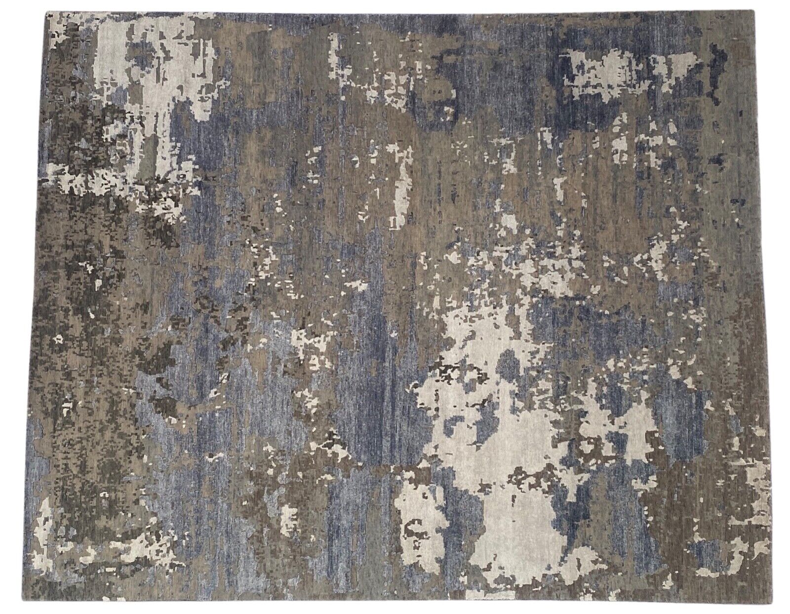 Handgeknüpft Nepal Teppich Einzigartiges Design Bambus seide Wolle 250X300 cm